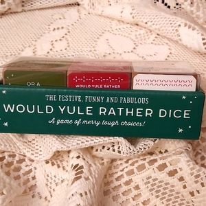 Nwt Hallmark DEMDACO Would Yule Rather Dice FESTIVE,FUNNY,AND FABULOUS